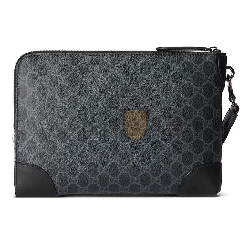 GUCCI GG EMBLEM SMALL BUSINESS CASE 821156 (30*21*3cm) GUCCI GG EMBLEM SMALL BUSINESS CASE 821156 (30*21*3cm)